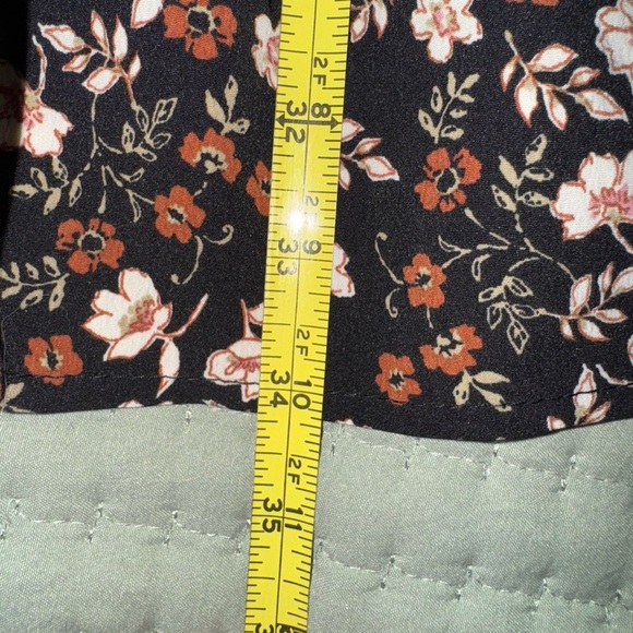 Lily Rose Floral Black Dress. Square-Rugged neckline. Size XXL. NWT - Picture 7 of 15